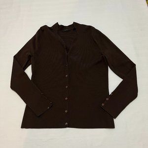 Mosca Women's Button down Sweater Top Size Large